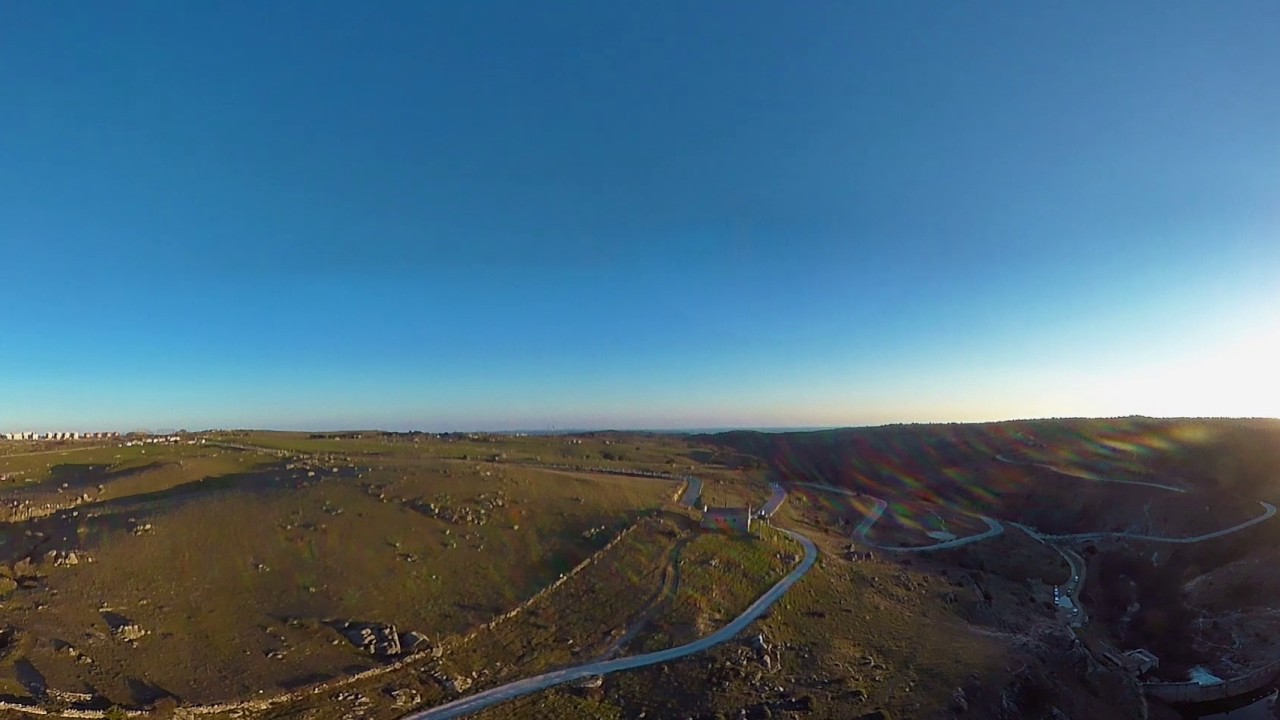 Aerial drone video 360